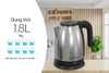 Ấm siêu tốc 2 lớp Sunhouse SHD1183, Công suất 1500W, Dung tích 1.8 Lít, ,Thân ấm inox cao cấp, Bảo hành 12 tháng