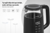 Ấm siêu tốc 2 lớp Sunhouse SHD1333, Công suất 1850W, Dung tích 1.7 Lít, Lớp trong inox 304, lớp ngoài nhựa chịu nhiệt siêu bền, Bảo hành 12 tháng