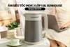Ấm siêu tốc Inox 3 lớp 1.8L Sunhouse SHD1376, Thân ấm 3 lớp cách nhiệt, giữ nhiệt tối ưu, chống bỏng hiệu quả Dung tích lớn 1.8L, Công suất lớn 1500W, Bảo hành 12 tháng
