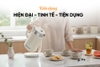 Ấm siêu tốc 2 lớp 2L Sunhouse SHD1387, dung tích 2L, công suất 1850W, Bảo hành 12 tháng