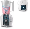 Máy xay sinh tố Philips HR2041/30 - Công suất 450W, Dung tích 1,9 lít, Lưỡi dao xay 4 cánh cho hiệu quả xay nhuyễn mịn, nhanh đến gấp 3 lần, Bảo hành 24 tháng