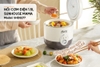 Nồi cơm điện 1.5L Sunhouse Mama SHD8277, Công suất 700W, Dung tích 1.5 Lít, Lòng nồi chống dính ceramic cao cấp, Bảo hành 24 tháng