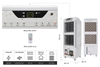 Quạt điều hòa Sunhouse SHD7756, Công suất 280W, Lưu lượng gió 4500m3/h, Dung tích bình nước 45 Lít, Điều khiển từ xa, Bảo hành 12 tháng tại nhà