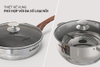 Vung kính cường lực siêu bền Sunhouse G24 - Đường kính 24cm, Phù hợp với đa số loại nồi