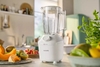 Máy xay sinh tố Philips HR2041/10 - Công suất 450W, Dung tích 1,9 lít, Lưỡi dao xay 4 cánh cho hiệu quả xay nhuyễn mịn, nhanh đến gấp 3 lần, Bảo hành 24 tháng