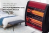 Sưởi điện hồng ngoại Sunhouse SHD7013, Công suất 800W, thiết kế nhỏ gọn, Làm ấm cực nhanh, không gây khô da, tự động ngắt điện khi bị nghiêng đổ, Bảo hành 12 tháng
