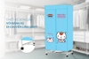 Tủ sấy quần áo Sunhouse SHD2702, Công suất  900W, 2 tầng treo quần áo, Điều khiển núm xoay, Chức năng hẹn giờ, Bảo hành 12 tháng