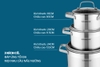 BỘ NỒI INOX 5 ĐÁY SUNHOUSE SH780
