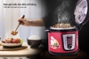 Nồi áp suất điện đa năng Sunhouse SHD1767, Công suất 1000W, Dung tích 6 lít, Đa chức năng nấu nướng, Bảng điều khiển tiếng việt, Bảo hành 12 tháng