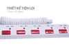 Ổ cắm điện SUNHOUSE APE-OC1-5RD (trắng) - Công suất chịu tải 2500W, Dây dài 4.5m, Bảo hành 12 tháng