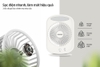 Quạt sạc mini Sunhouse SHD7110, Công suất 7W, Thời gian sử dụng từ 2 đến 4,5 giờ, Có đèn led chiếu sáng, Bảng điều khiển nút ấn, Bảo hành 12 tháng