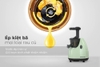 Máy ép chậm Sunhouse SHD5501 - Công suất 150W, Dung tích 0.6 lít, Động cơ lõi đồng, vận hành êm ái, bảo hành 12 tháng