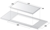 Bếp đôi điện từ Latino LT ML 113 Pro - Công suất 4800W, Mặt kính Platinum ceramic , Chức năng Booter Max độc lập cho từng vùng nấu,  Inverter tiết kiệm điện, Nhập khẩu Malaysia, Bảo hành 36 tháng tại nhà