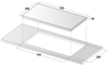 Bếp ba điện từ  Latino LT ML 203GET - Công suất lò trái: 2500W - lò giữa Booster: 1600W - lò trái Booster: 3000W, Mặt kính  EURO Platinum  , Có chức năng  Inverter tiết kiệm điện, Nhập khẩu nguyên chiếc Malaysia, Bảo hành 36 tháng tại nhà