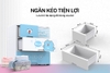 Tủ nhựa sơ sinh 4 ngăn Happy Baby Sunhouse KS-CA688B4, Chất liệu PP an toàn sức khỏe, Dễ dàng tháo lắp, 4 ngăn chứa rộng rãi