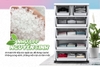 Tủ nhựa sơ sinh 6 ngăn Happy Baby SUNHOUSE KS-CA688B6, Chất liệu PP an toàn sức khỏe, Dễ dàng tháo lắp, 6 ngăn chứa rộng rãi