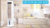 Quạt điều hòa Daikiosan DM106, Công suất mạnh mẽ 350W, Lưu lượng gió 4000m3/h, Bình chứa nước 40 Lít, Diện tích làm mát 40m2, Bảo hành 12 tháng tại nhà