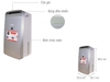 Máy lọc không khí và hút ẩm Sharp DW-J27FV-S, Công suất 345W, Công suất hút 27Lít/Ngày, Diện tích sử dụng 67m2, Dung tích bình chứa 4,6 Lít, Bảo hành 12 tháng