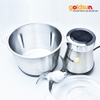 Máy xay thịt Goldsun GMC4741 - Công suất 500W, Dung tích 2 lít, 2 tốc độ, Lưỡi dao bằng thép không gỉ, Tự ngắt khi quá tải, Bảo hành 24 tháng