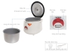 Nồi cơm điện Cuckoo CR-1021, Công suất 650W, Dung tích 1,8 Lít, Công nghệ nấu 2D cơm chín nhanh, Bảo hành 24 tháng