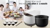 Nồi cơm điện tử Philips HD4515/69, Công suất 940W, Dung tích 1,8 lít, Vỏ inox siêu bền, Lòng nồi phủ chống dính Whitford của Mỹ, Bảo hành 2 năm
