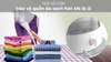 Bàn là hơi nước đứng Philips GC487/89 - Công suất 1800W, Dung tích 1.4L, 3 chế độ hơi phun, Diệt sạch hơn 99% vi khuẩn,  Bảo hành 24 tháng