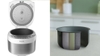 Nồi cơm điện tử Philips HD3170/66, Công suất 600W, Dung tích 0,85 lít, Vỏ inox siêu bền, Lòng nồi phủ chống dính Whitford của Mỹ, Bảo hành 2 năm