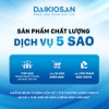 Quạt điều hòa Daikiosan DM201, Công suất mạnh mẽ  180W, Lưu lượng gió 6000m3/h, Bình chứa nước 80 Lít, Diện tích làm mát 60m2, Bảo hành 12 tháng tại nhà