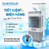 Quạt điều hòa Daikiosan DM101, Công suất mạnh mẽ 130W, Lưu lượng gió 4500m3/h, Bình chứa nước 40 Lít, Diện tích làm mát 40m2, Bảo hành 12 tháng tại nhà
