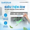 Quạt điều hòa Daikiosan DM202, Công suất mạnh mẽ  210W, Lưu lượng gió 6500m3/h, Bình chứa nước 65 Lít, Diện tích làm mát 65m2, Bảo hành 12 tháng tại nhà