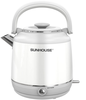 Ấm siêu tốc  Inox giữ nhiệt 2,5L Sunhouse SHD1392, thân ấm 2 lớp Inox 304, Công suất 1500W, Bảo hành 12 tháng