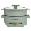 Lẩu điện 4L Sunhouse SHD4540, Công suất cao lên đến 1000W, Dung tích 4 lít, Gia nhiệt trực tiếp, Chống dính men sứ Ceramic bền bỉ, Bảo hành 12 tháng