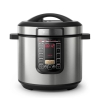 Nồi áp suất điện Philips HD2237/66, Có chức năng nấu chậm, dung tích 6 lít, Công suất 1300W, Với nhiều chương trình nấu ăn đa dạng