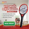 Vợt muỗi Điện Quang ĐQ EMR01 OBL 62299207 (Pin Lithium, Cam – Đen)