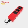 Ổ cắm Công suất lớn Điện Quang ĐQ ESKHP 3RB 10M 62228170 (3 lỗ, màu đỏ đen, dây 10m)