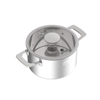 Bộ nồi Inox liền khối Elmich Hera EL-8138IN size 16, 18, 22 chảo full induction 26cm