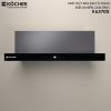 Máy hút mùi Kocher K6370S, Công suất  120W, Công suất hút 900m³/h,Bàn phím điều khiển cảm ứng, Motor bền bỉ, vận hành siêu êm á, Than hoạt tính khử mùi