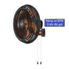 Quạt treo tường ASIAVINA Turbo X VY627890, Công suất 80W, Thiết kế lồng lốc xoáy độc đáo, Motor hoạt động bền bỉ với công nghệ Dual Cooling System, ,Bảo hành 12 tháng