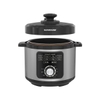 Nồi áp suất điện đa năng 5L Sunhouse SHD1551, Công suất 900W, Lòng nồi 5 lớp phủ chống dính PTFE bền bỉ, 5 cấp độ chống bỏng, xả áp tự động, Bảo hành 12 tháng