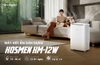 Máy hút ẩm Kosmen KM-12W, Công suất 175W, Công suất hút ẩm 12 Lít/ngày, Diện tích phòng 40m2, Điều khiển cảm ứng, kết nối wifi điều khiển qua App, Bảo hành 2 năm