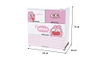 Tủ nhựa sơ sinh 4 ngăn Happy Baby Sunhouse KS-CA688G4, Chất liệu PP an toàn sức khỏe, Dễ dàng tháo lắp, 4 ngăn chứa rộng rãi