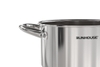 Nồi inox 304 đáy liền Sunhouse SHG706-24, Đường kính 24cm, Vung kính cường lực siêu bền, Sử dụng trên mọi loại bếp