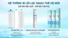 Máy lọc nước RO 10 lõi Karofi KAQ-U50K, Lõi lọc công nghệ Smax gấp 2 hiệu suất, gấp 2 tuổi thọ, Màng lọc RO nhập khẩu Hàn Quốc, Bảo hành 3 năm tại nhà