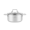 Nồi inox liền khối Elmich Trimax XR EL-3841 - Size 20cm, Dung tích 2,8 lít, 3 lớp liền thân, Chất liệu inox 304, Bảo hành 24 tháng