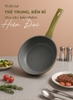 Chảo chống dính siêu bền đá sâu lòng đáy từ Sunhouse Trendy SBD24MA, SBD26MA, SBD28MA, SBD30MA, Sử dụng trên mọi loại bếp