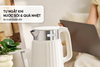 Ấm siêu tốc Inox 2 lớp 2L Sunhouse Mama SHD1395, Thân ấm 2 lớp chống bỏng: INOX 304 - Nhựa PP, an toàn sức khỏe, Bảo hành 12 tháng