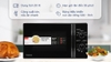 Lò vi sóng Toshiba MWP-MM20P(BK), Công suất 700W, Dung tích 20 lít, Có chức năng hâm nóng rã đông, Bảo hành chính hãng 12 tháng