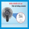 Quạt treo tường điều khiển từ xa Nanoco NWF1219RC-GR, Công suất 30W, 3 cánh quạt mạnh mẽ, Lưu lượng gió 39,4 m3/min, Bảo hành 12 tháng