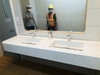 Thiết kế và thi công lavabo liền khối đá solid surface cho nhà máy sữa Yakut Bình Dương