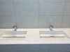 Đá vân mây ốp chậu liền khối